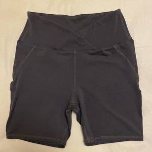 Grey Biker Short